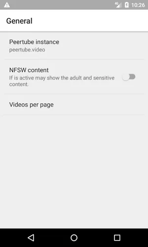 P2Play  Peertube client